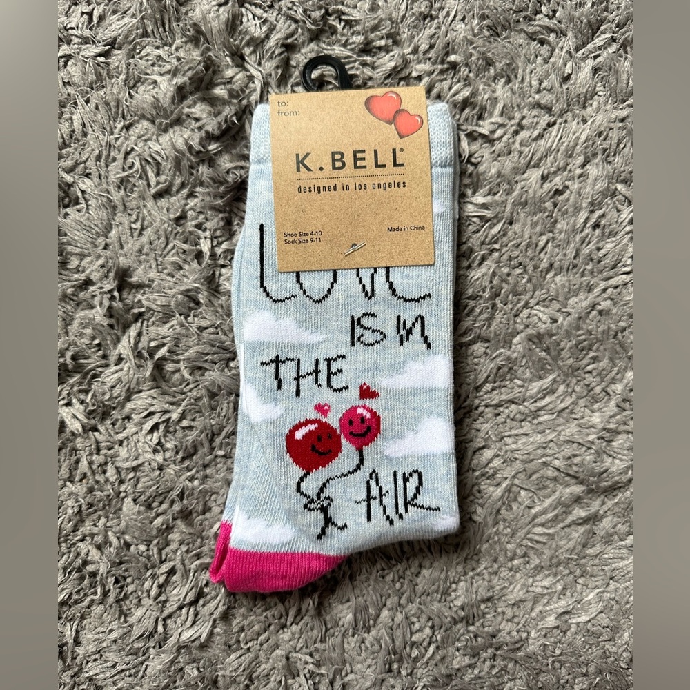 K.BELL Love is in The Air Socks